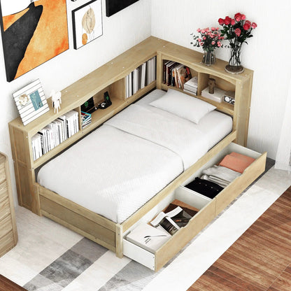 Daybed with Storage Drawers and USB Ports