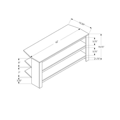 TV Stand Console Entertainment Center Shelves