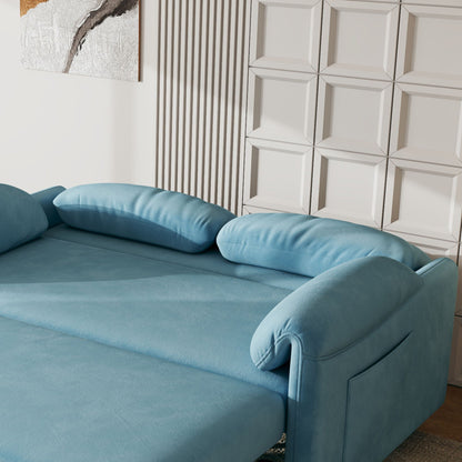 Dual Purpose Sofa and Retractable Queen Bed