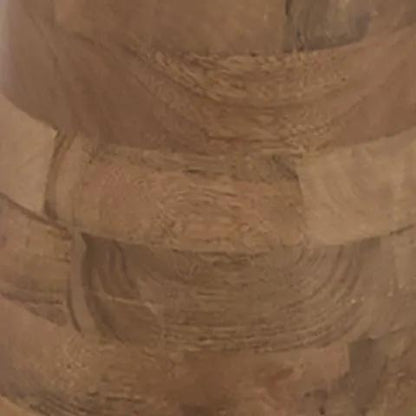 Ailsa wood floor lamp natural brown wood grain close-up detail on Tampa Home & Garden Store