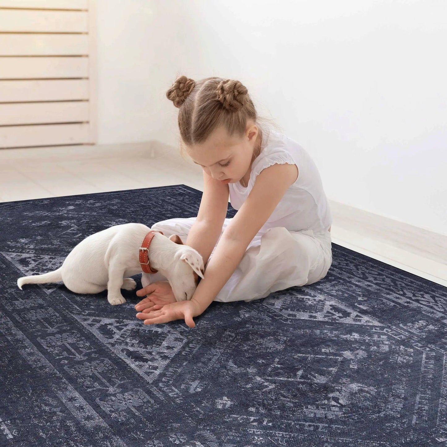 Maval Trendy Area Rug Machine Washable for Home