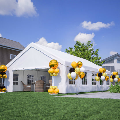 20x32 ft party tent white canopy with removable sidewalls and 3 storage bags by HouseOfZazla on Tampa Home & Garden Store