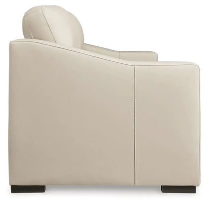 Treasure Trove 2-Pc almond sofa and loveseat set by Unique Piece Furniture, stationary on Tampa Home & Garden Store