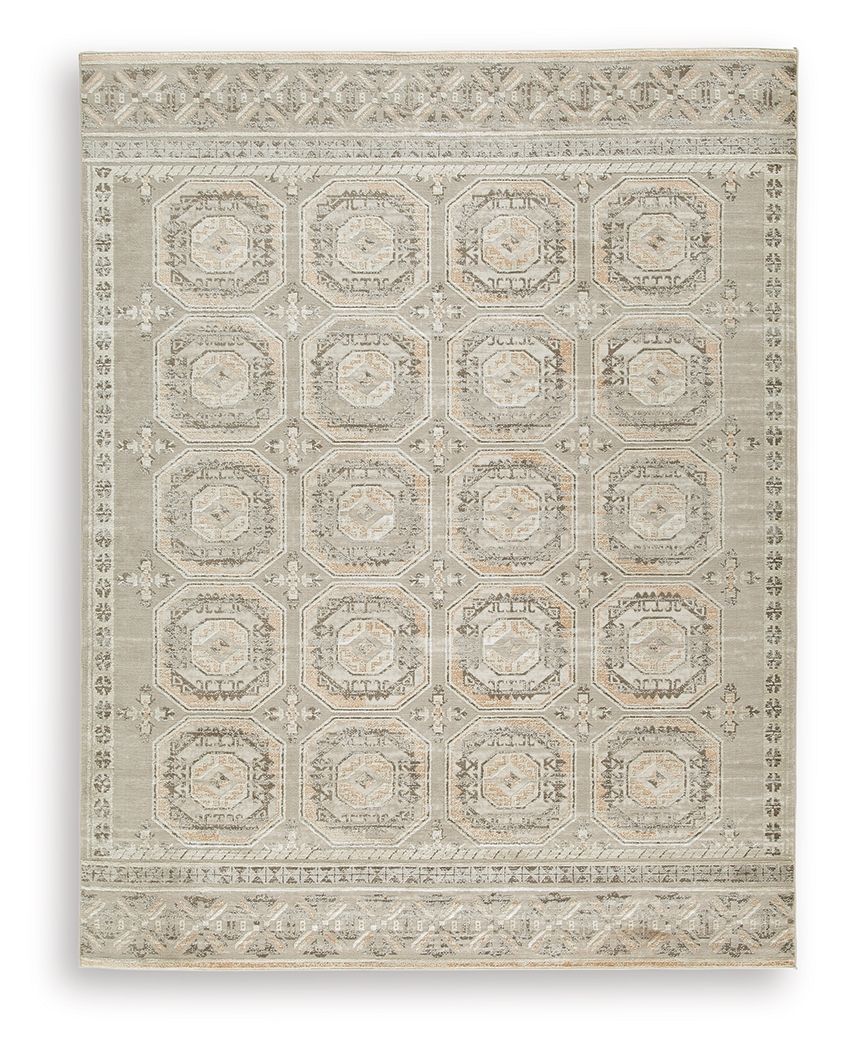 Bachby Rug With Medallion Pattern In Neutral