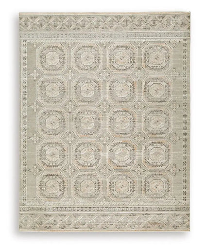Bachby Rug With Medallion Pattern In Neutral