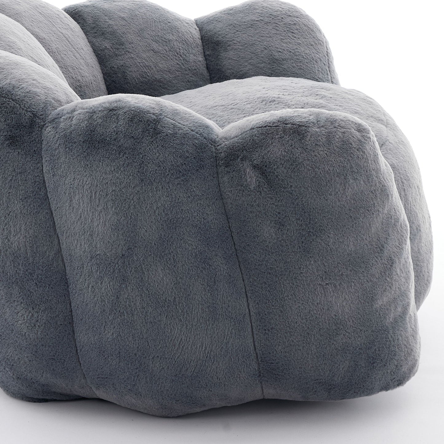 Elegant Lotus Style Pull Down Sofa with Legs