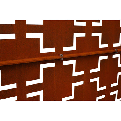 Sturdy Metal Outdoor and Indoor Privacy Screen