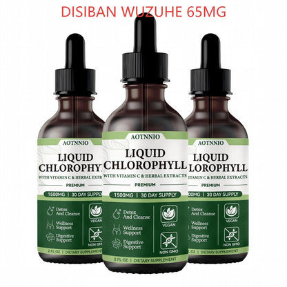 Perfecsy Liquid Chlorophyll trio of dropper bottles with green labels, vegan and non-GMO on Tampa Home & Garden Store