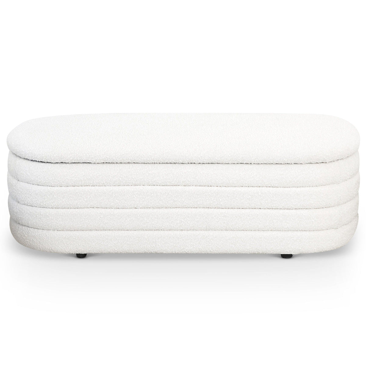 Cabana storage bench Ivory with lid on Tampa Home & Garden Store
