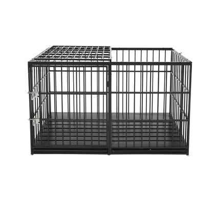 Extra Large Heavy Duty Dog Crate Black with removable pan by HouseOfZazla on Tampa Home & Garden Store