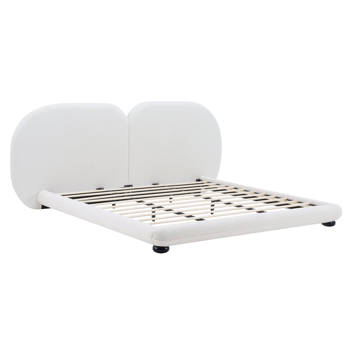 Extra Thick and Premium Upholstered Bed Frame
