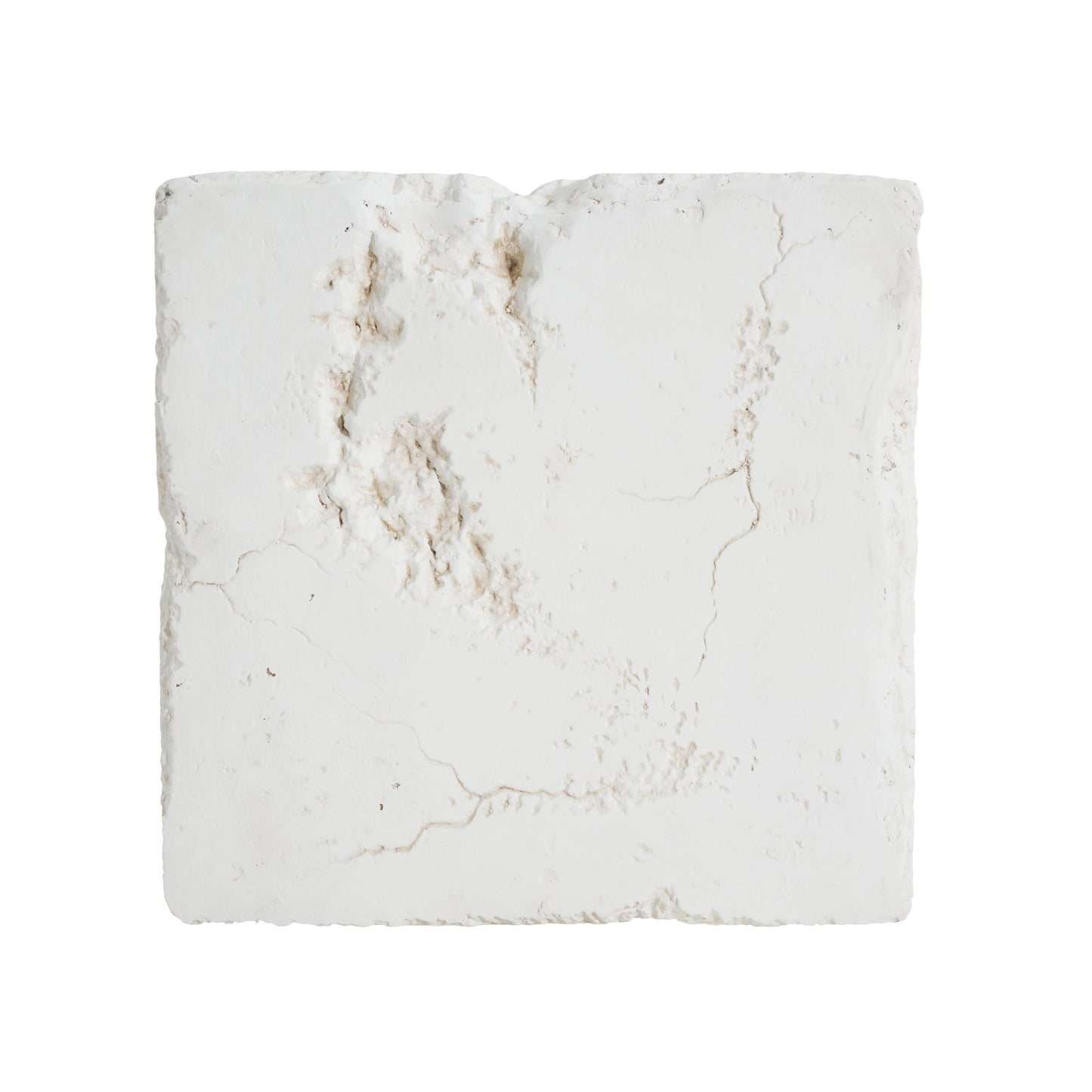 Talia Outdoor Patio Modern Artistry MGO Side Table white stone texture close-up on Tampa Home & Garden Store