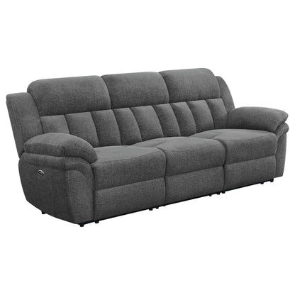 Divine Tufted Reclining Sofa with Memory Foam