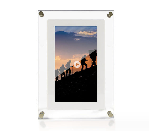 Sell My Stuff vertical white acrylic digital picture frame with video player 1GB on Tampa Home & Garden Store