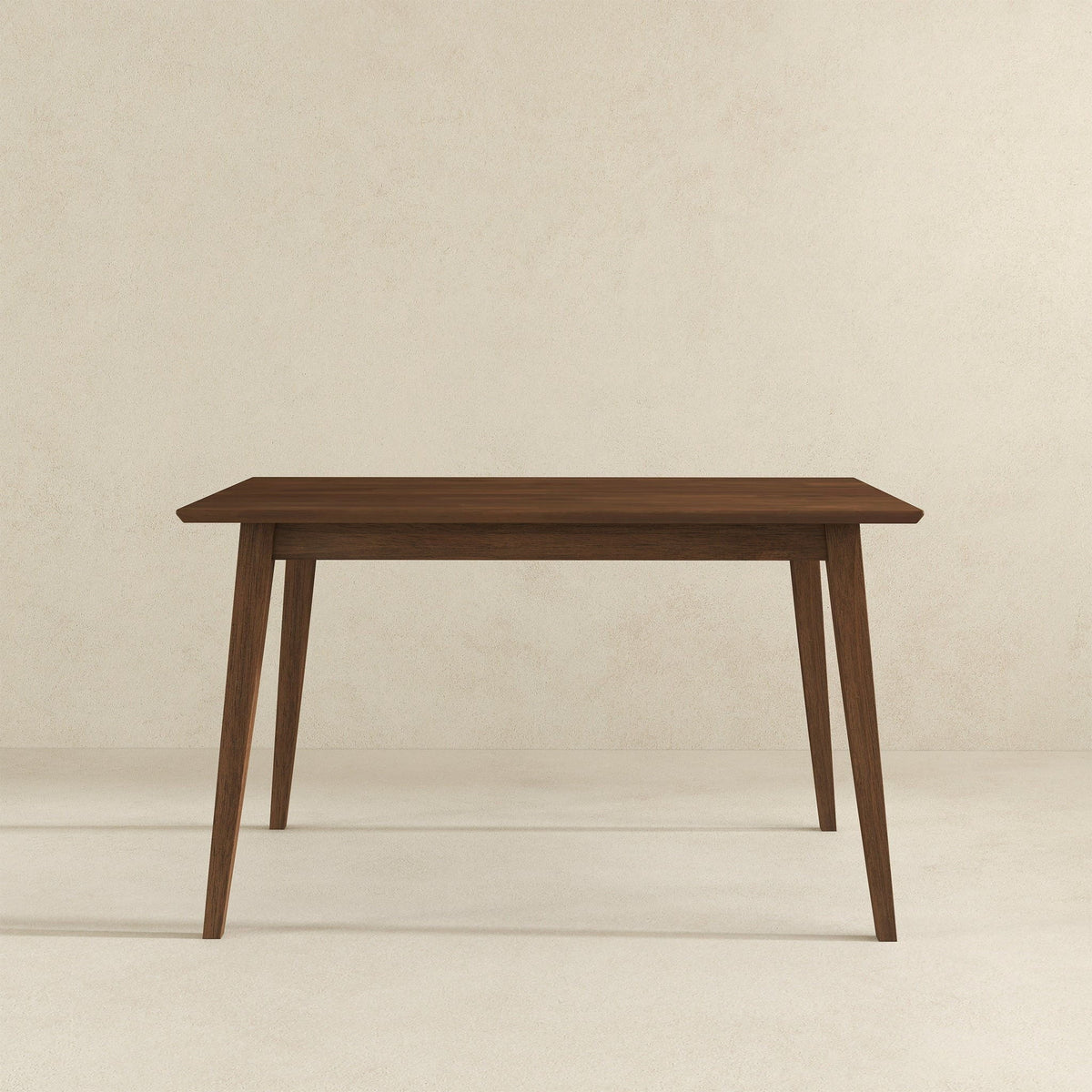 Levi Modern Style Rectangular Dining Table by HouseOfZazla; dark brown wood with clean lines on Tampa Home & Garden Store