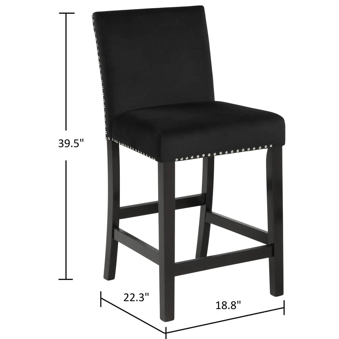Modern Counter Height 5 Piece Dining Set