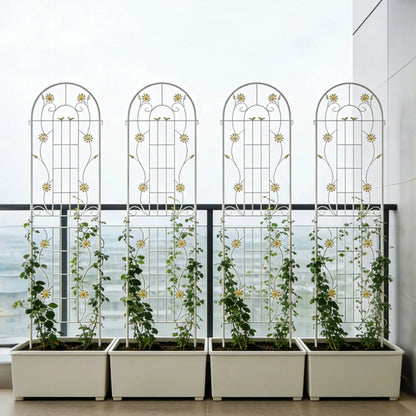 Metal Garden Trellis for Climbing Plants Outdoor