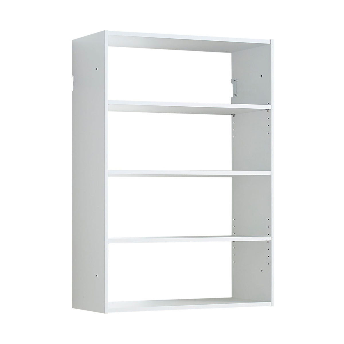 Wall mounted wood wardrobe frame with white finish and modular triple design by HouseOfZazla on Tampa Home & Garden Store