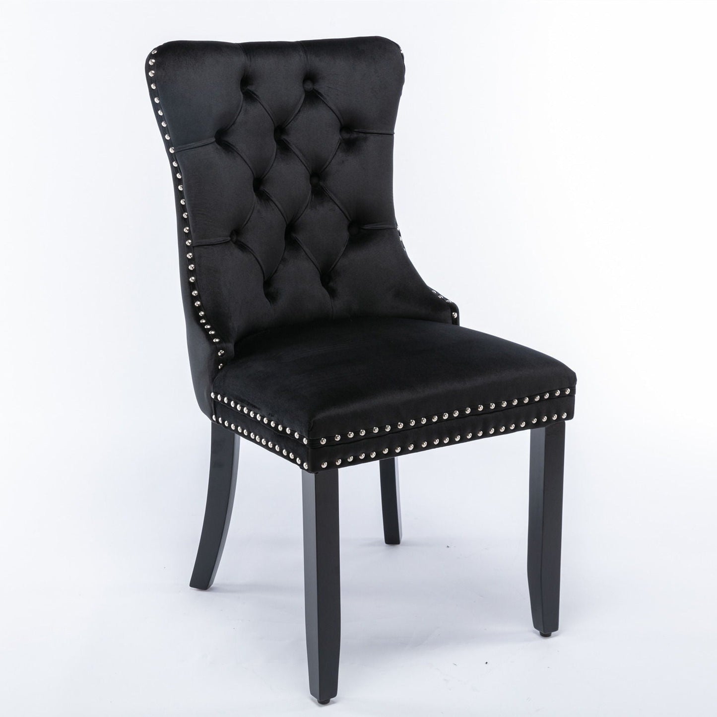Nikki High End Tufted Dining Chair Set of Two