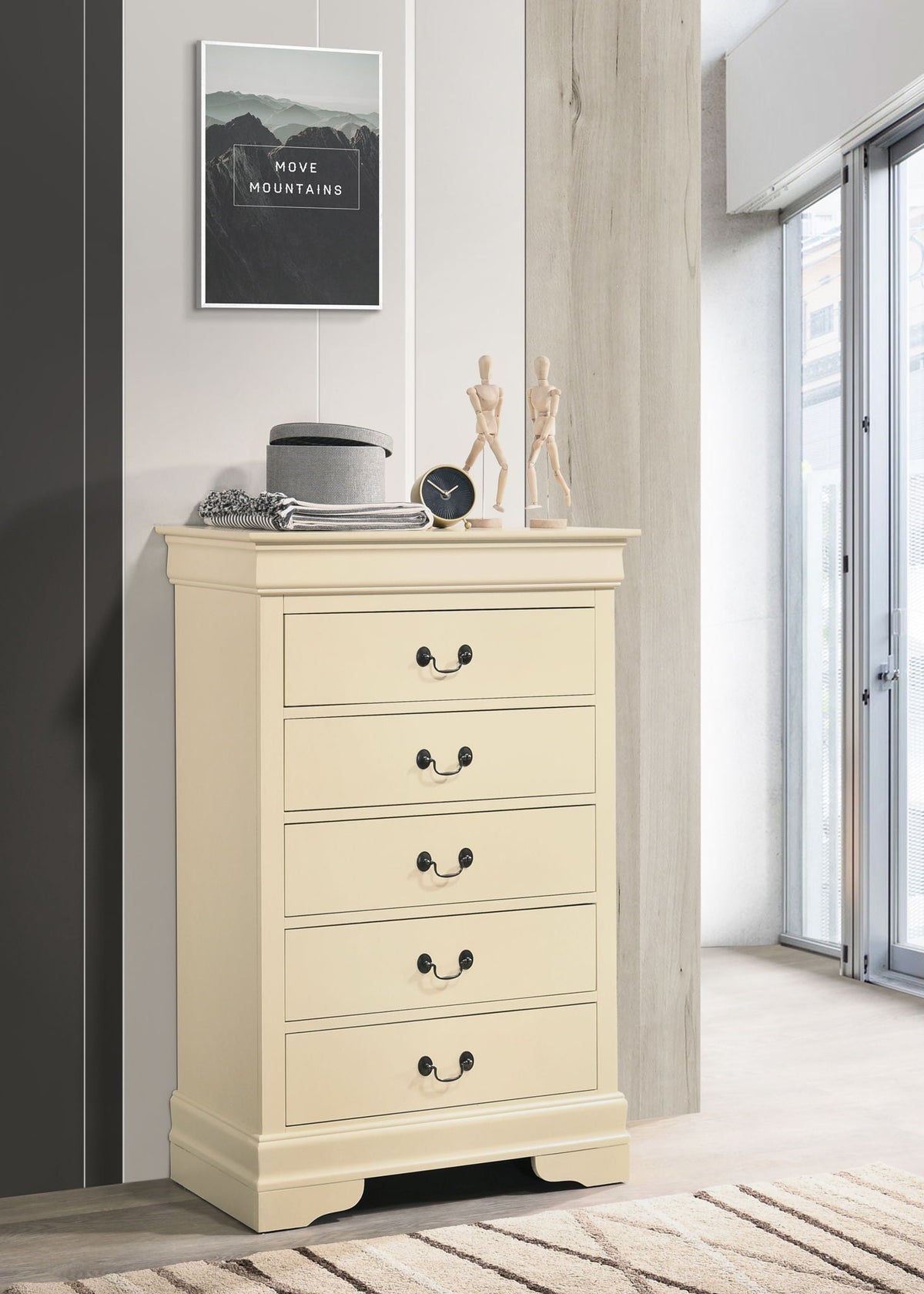 Louis Phillipe Accent Chest and Classic Colors