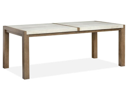 Plum Creek Rectangular Dining Table Oak Veneer