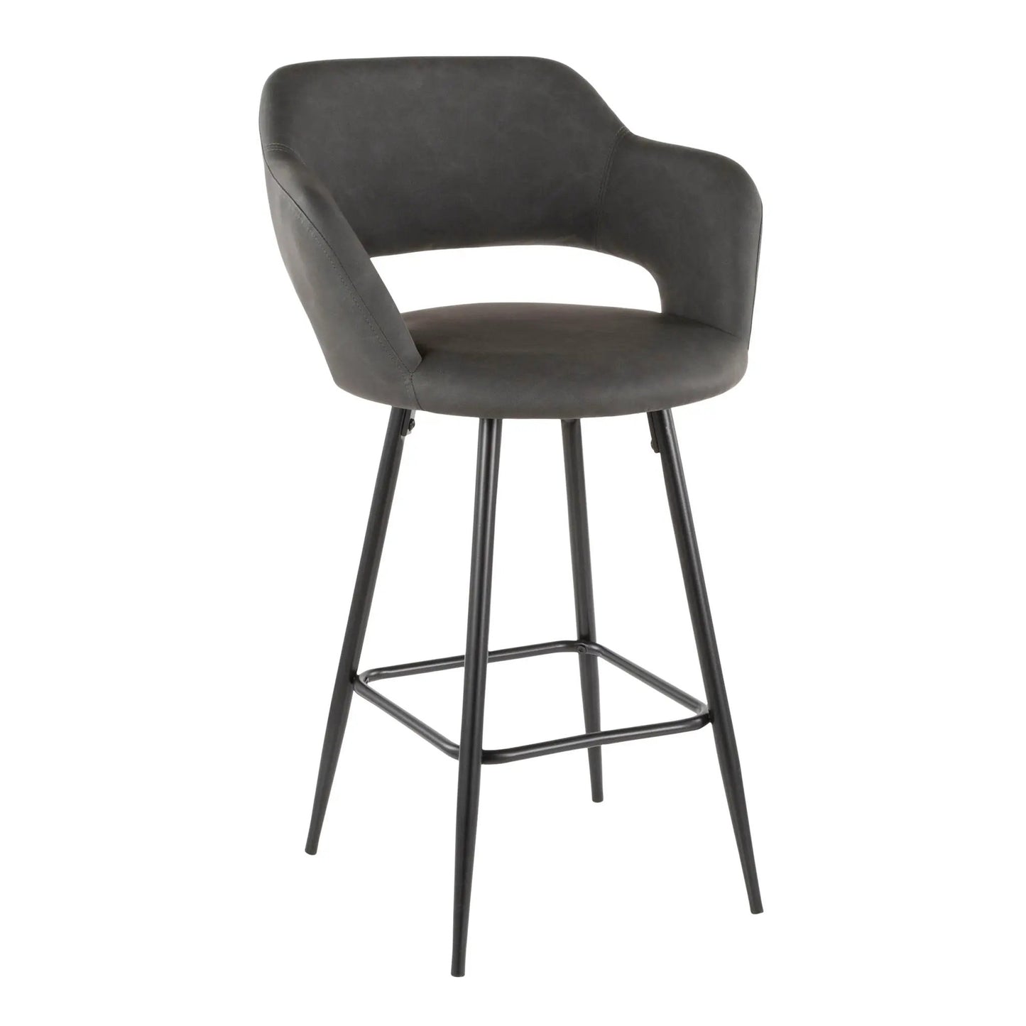 Margarite Contemporary Counter Stool Set of Two