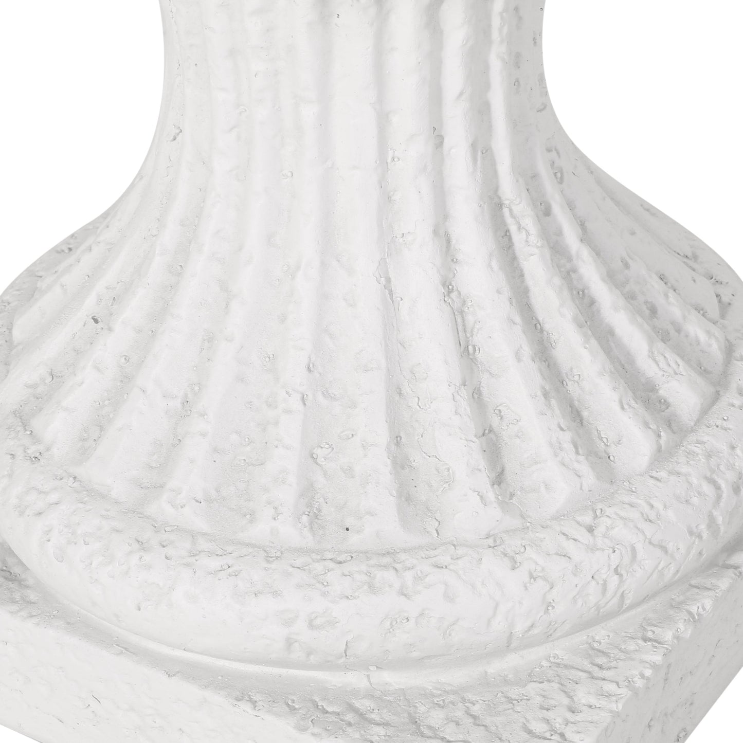 MGO Garden Urn Planter white textured base HouseOfZazla on Tampa Home & Garden Store