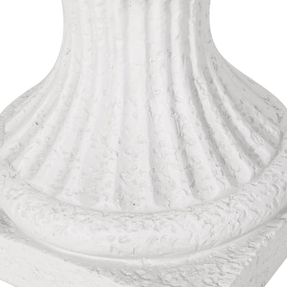MGO Garden Urn Planter white textured base HouseOfZazla on Tampa Home & Garden Store