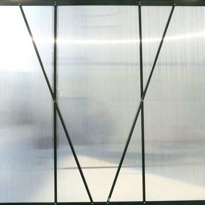 Heavy Duty Polycarbonate Greenhouse Kit and Door