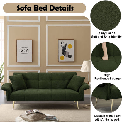 Convertible Double Futon Sofa Bed And Frame
