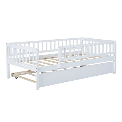 Multi Functional Wooden Daybed Frame Solid Pine