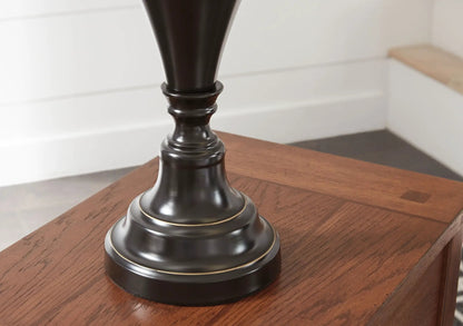 Darlita Table Lamp Set of 2 Bronze Finish