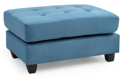 Chic Contemporary Storage Ottoman Tufted Cushion