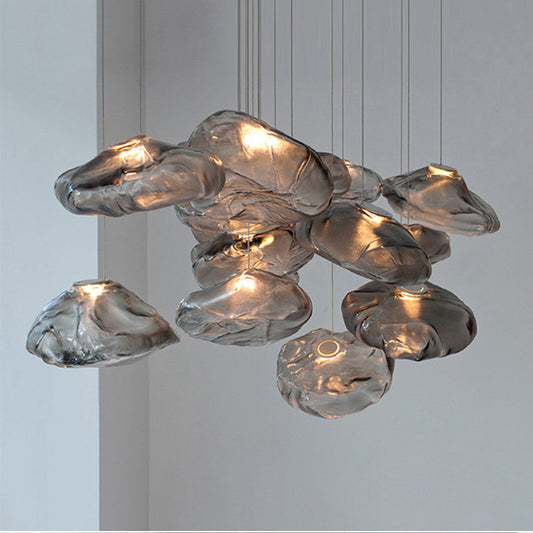 Postmodern Light Luxury Glass Decorative Chandelier - Tampa Home & Garden Store