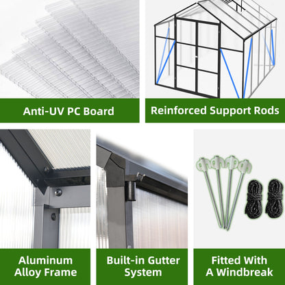 Windproof and All Season Garden Greenhouse