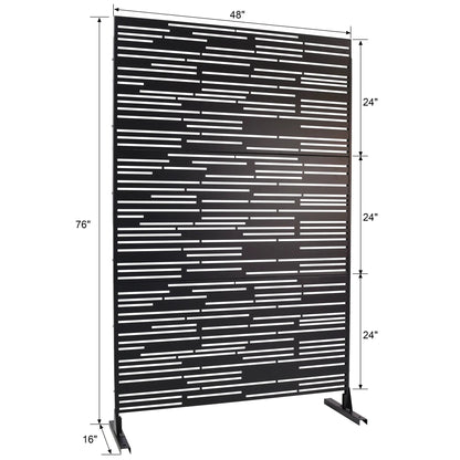 Outdoor and Indoor Freestanding Privacy Screen