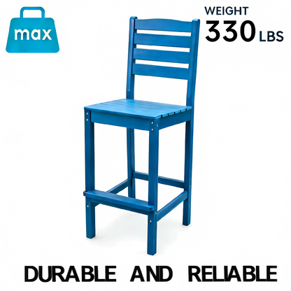 Outdoor Bar Height and Patio Adirondack Chair