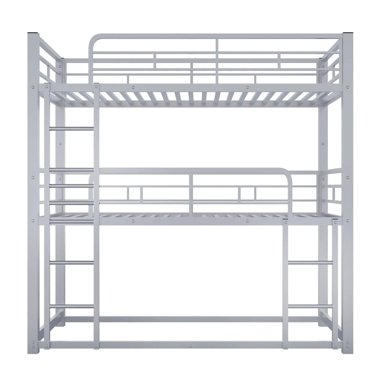 Triple Bunk Bed with Sturdy Construction