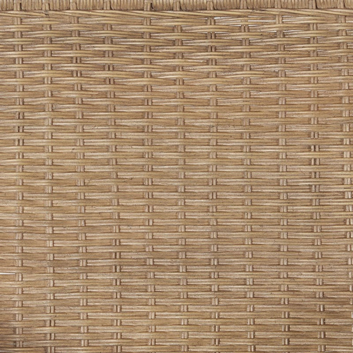 Natural accent chair close-up of rattan back weave in tan hues on Tampa Home & Garden Store