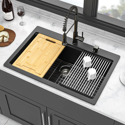 Quartz Composite Workstation Kitchen Sink