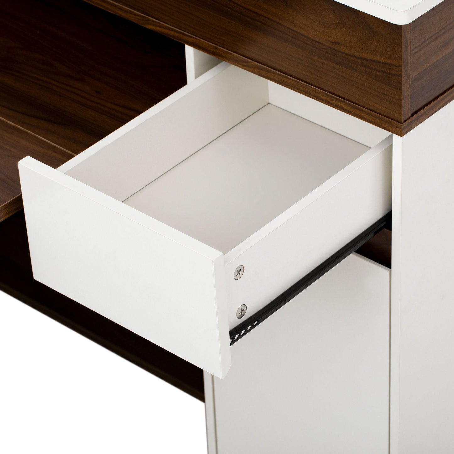 Extendable Table and Rolling Kitchen Island Cart