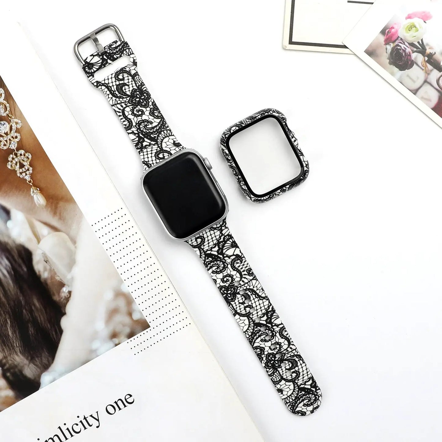 Trendy Silicone Watch Strap for Apple Watch
