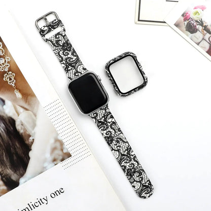 Trendy Silicone Watch Strap for Apple Watch