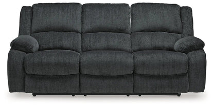 Draycoll reclining sofa in charcoal gray fabric by Unique Piece Furniture on Tampa Home & Garden Store