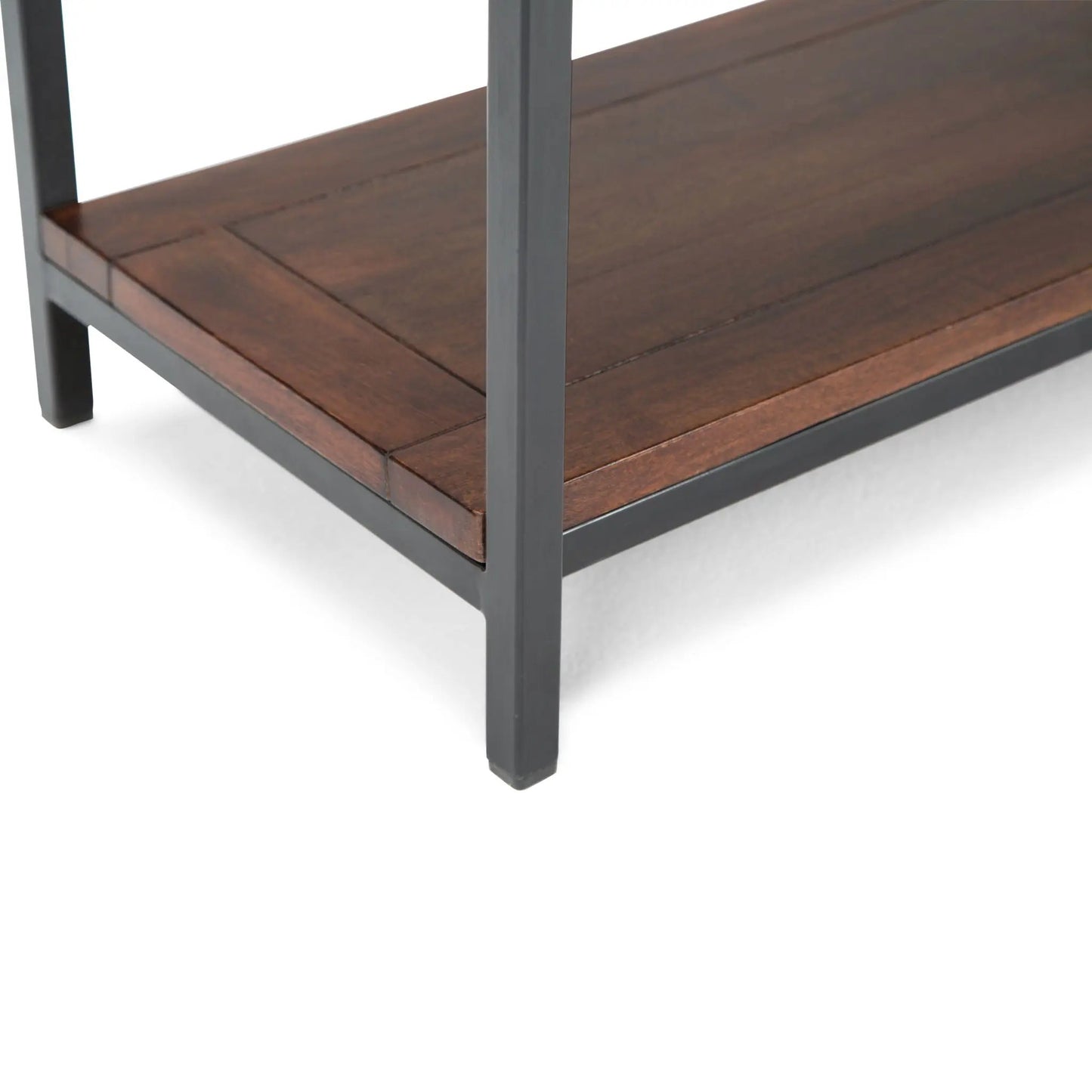 Skyler Solid Mango Wood Table and Metal Base