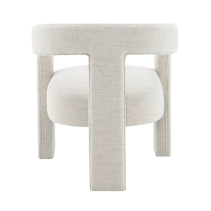 Lomas Boucle Side Chair set of 2 beige boucle fabric Unique Piece Furniture on Tampa Home & Garden Store