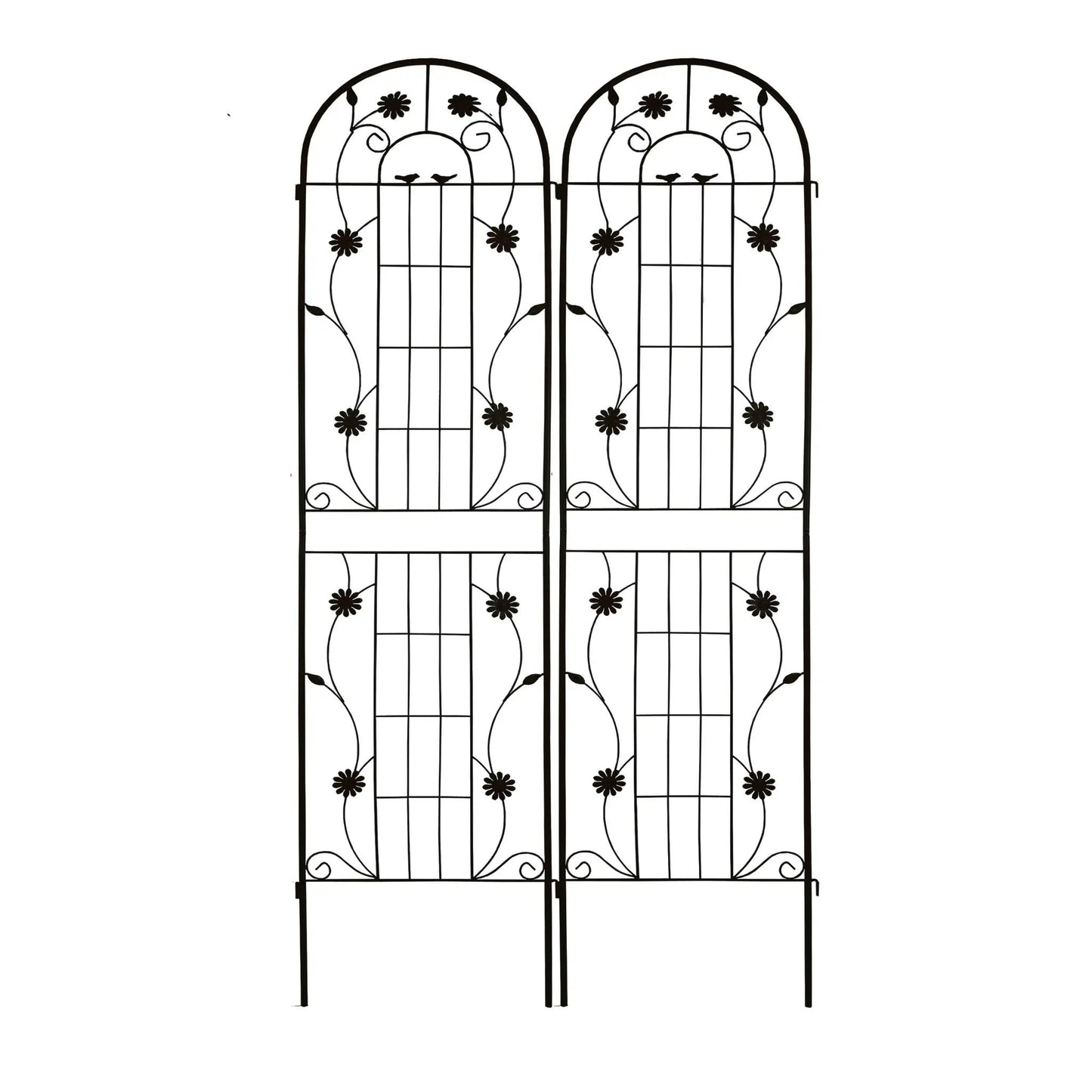 Metal Garden Trellis for Climbing Plants Outdoor
