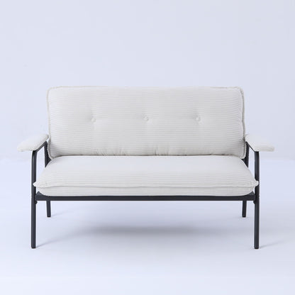 Modern Metal Frame Sofa and Compact Design