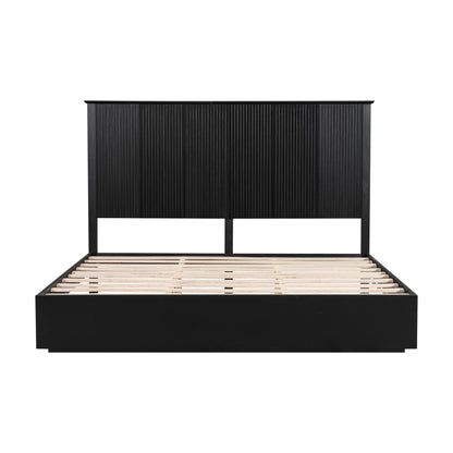 King Size Solid Wood Bed Frame and Comfort