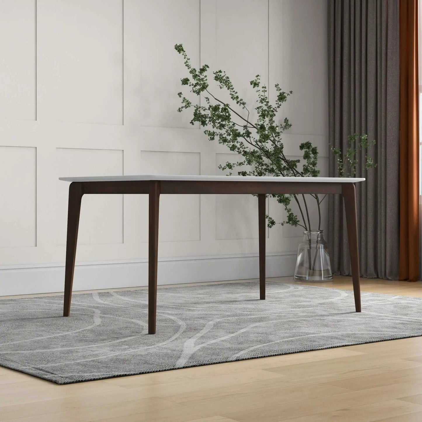 Levi Modern Rectangular Dining Table for Kitchen